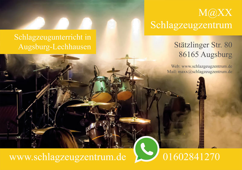 Schlagzeugunterricht Augsburg